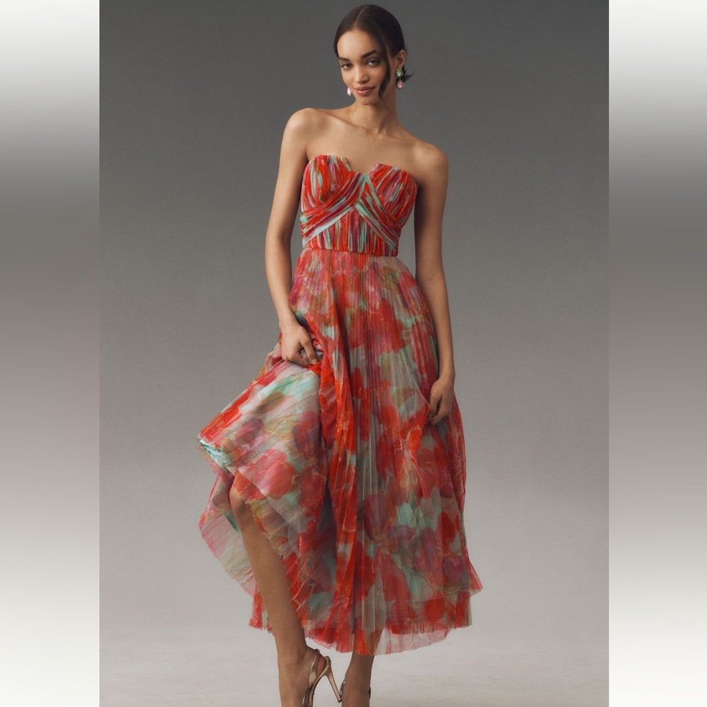 Hutch Strapless Multicolor Dress